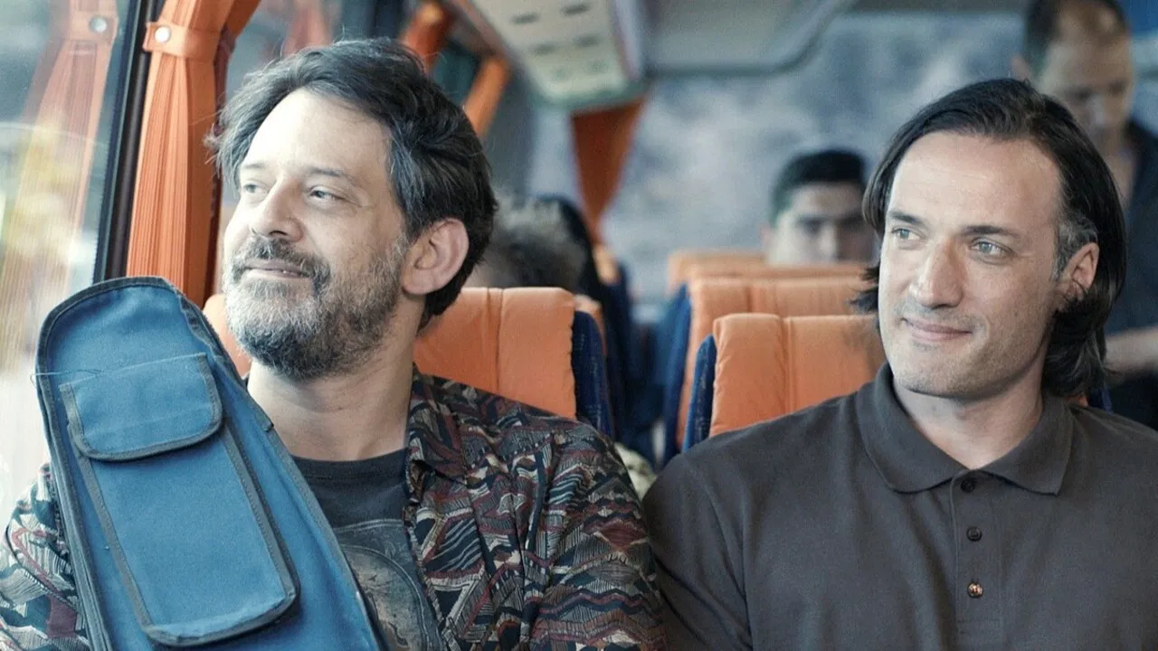 Cartes Postales from Greece backdrop