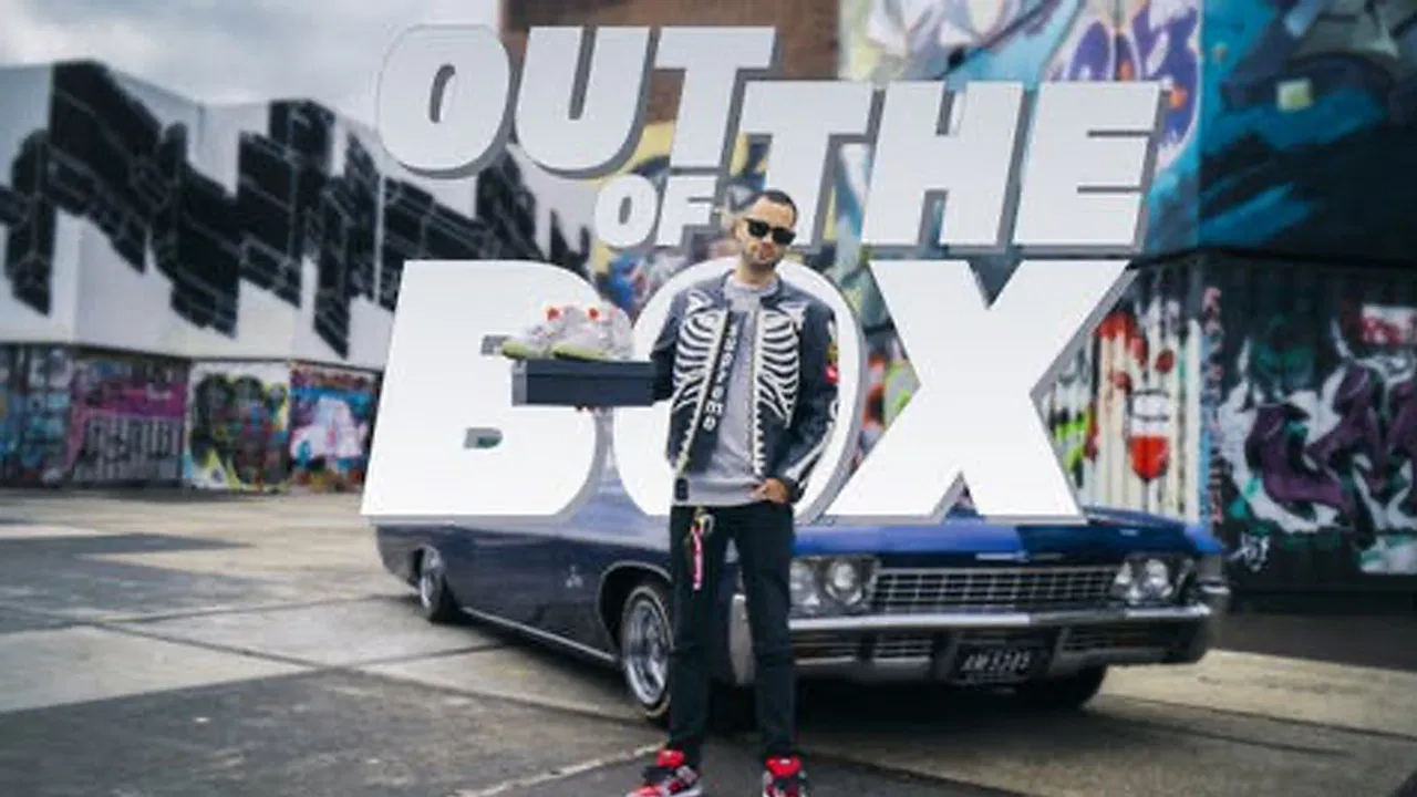 Out of The Box backdrop