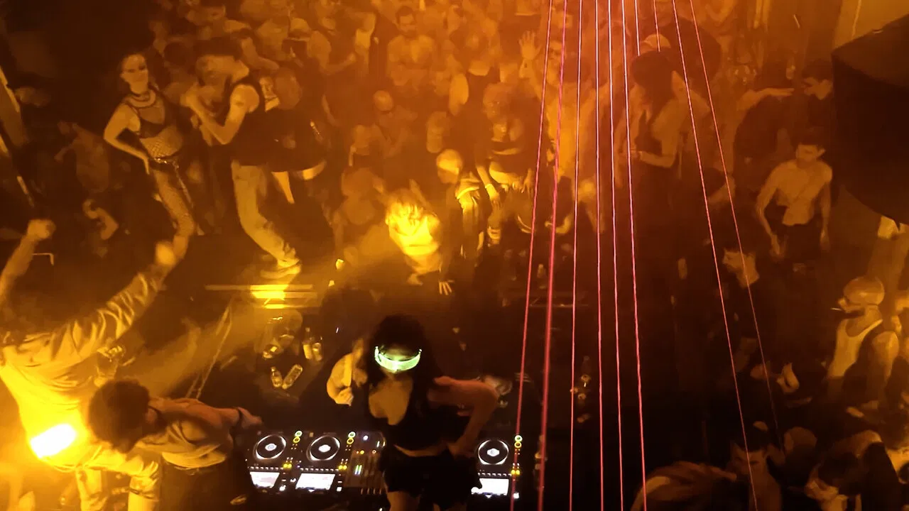 Negative Worlds backdrop