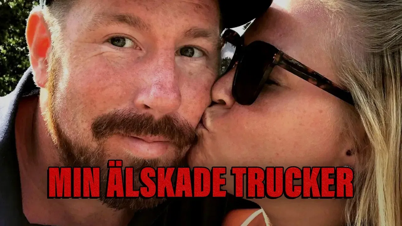 Min älskade trucker backdrop