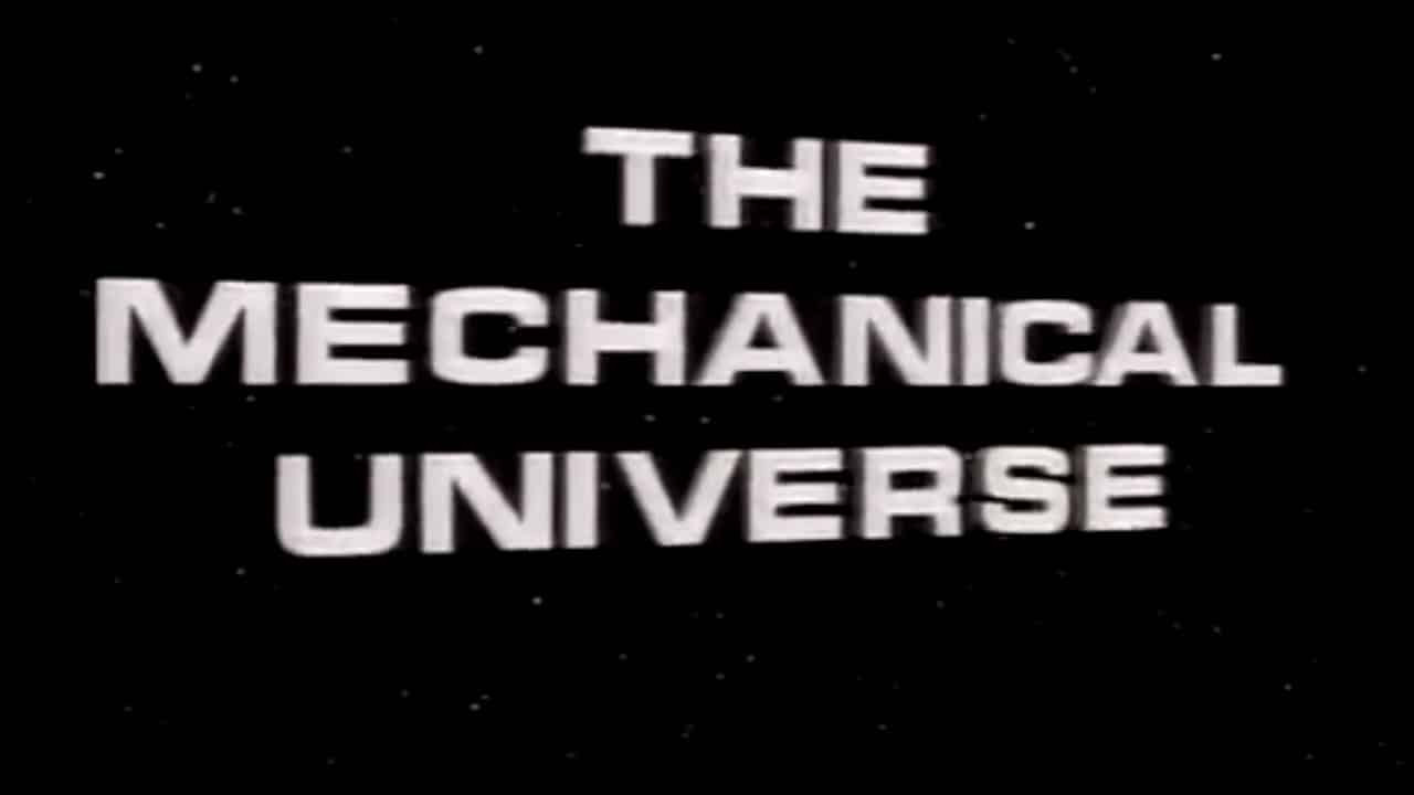 The Mechanical Universe backdrop