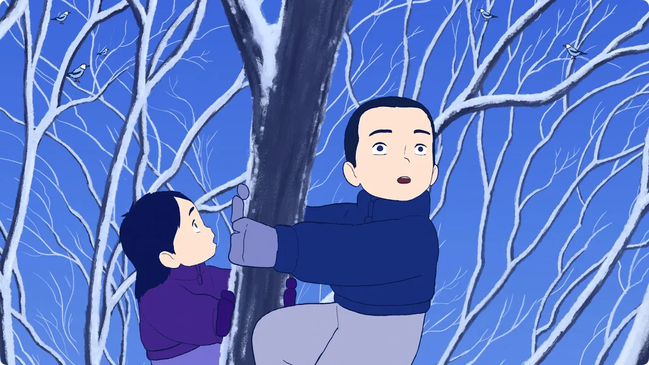 Suis mes pas backdrop