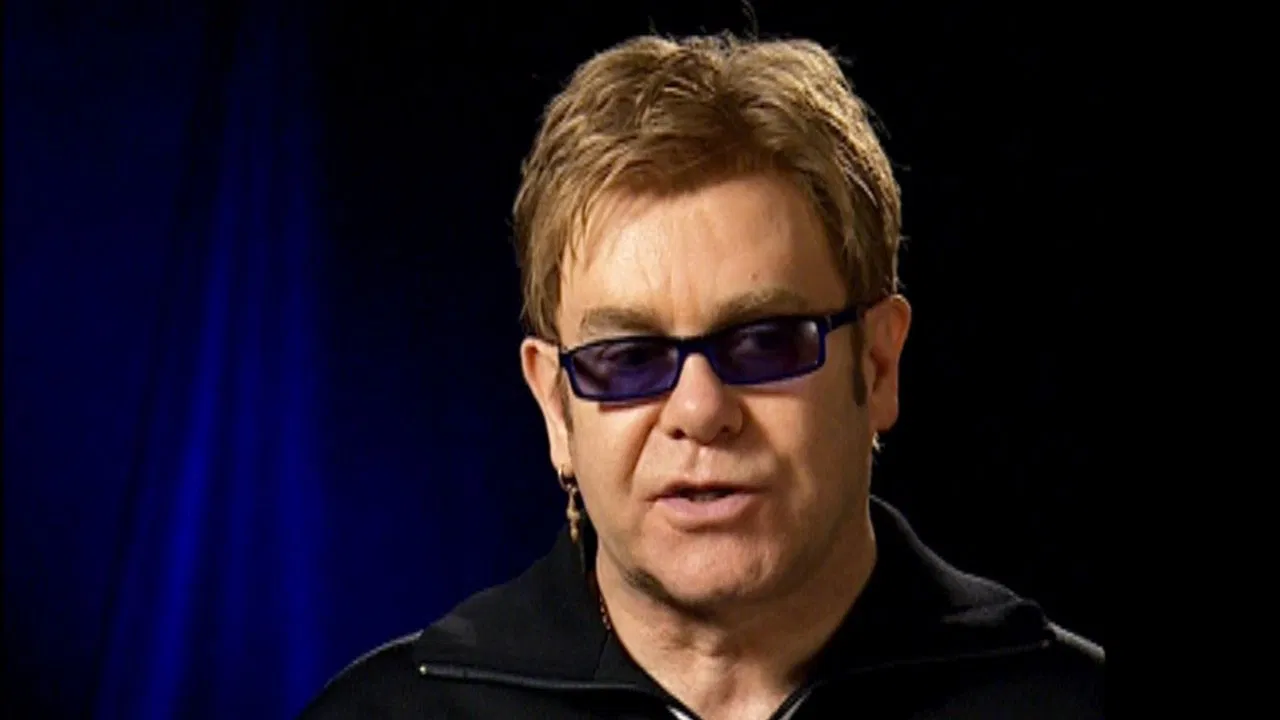 Elton John - Elton in Four Decades backdrop
