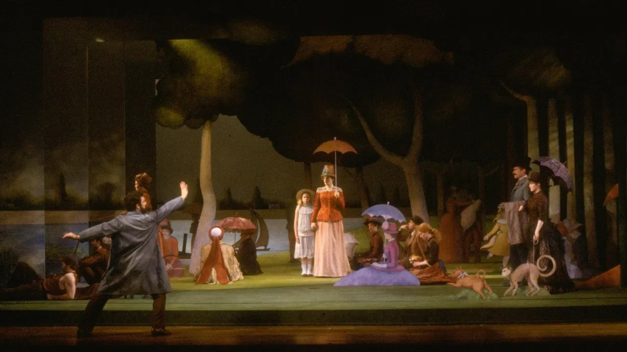 Sunday in the Park with George backdrop