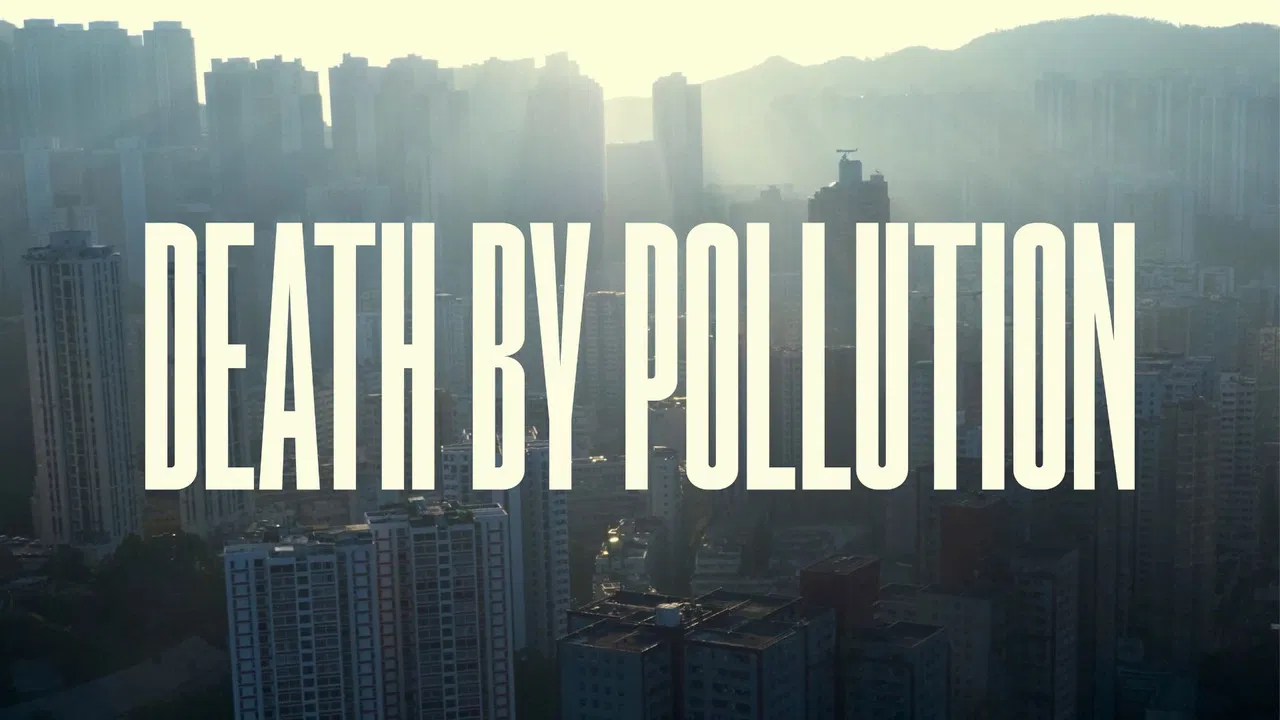 Death by Pollution backdrop