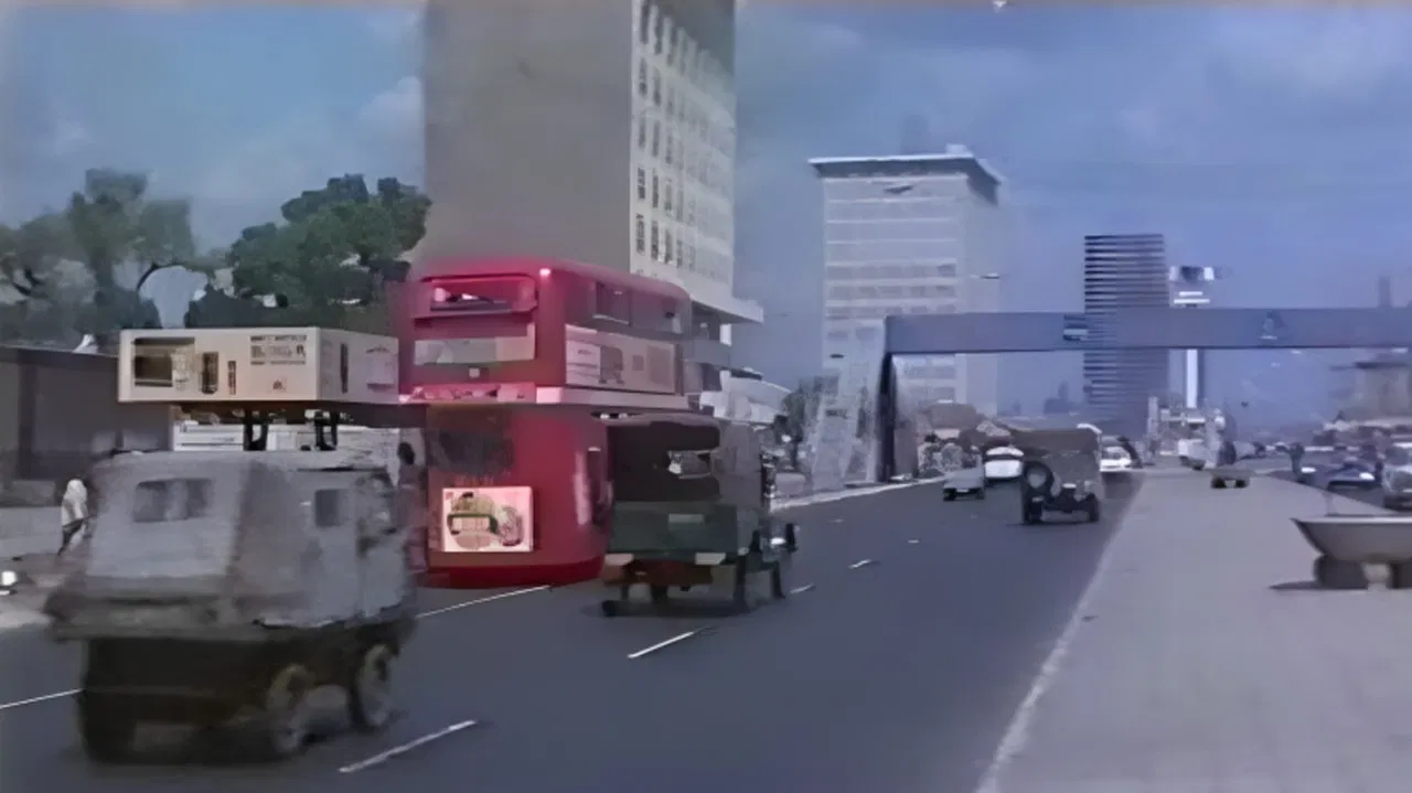 The Big Village backdrop