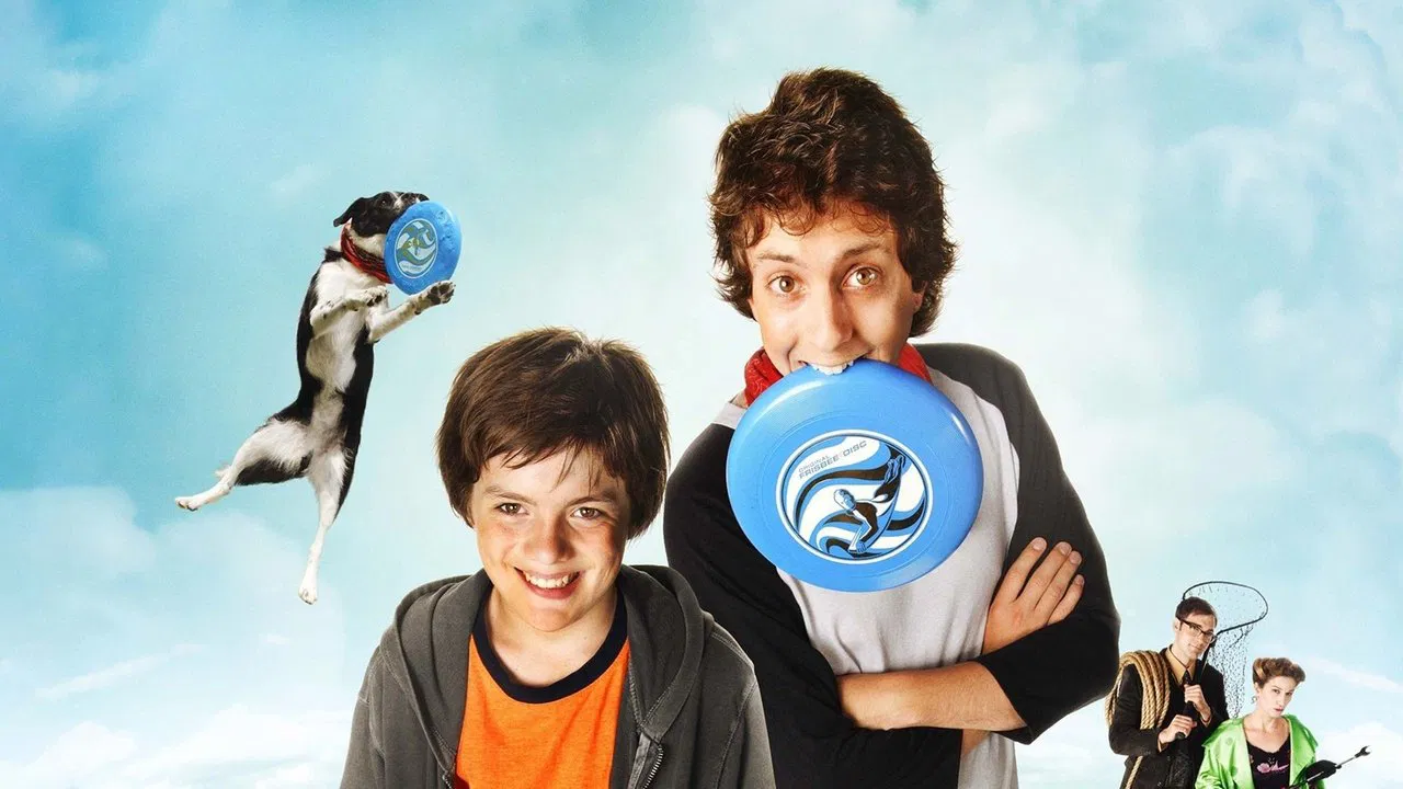 Finn on the Fly backdrop