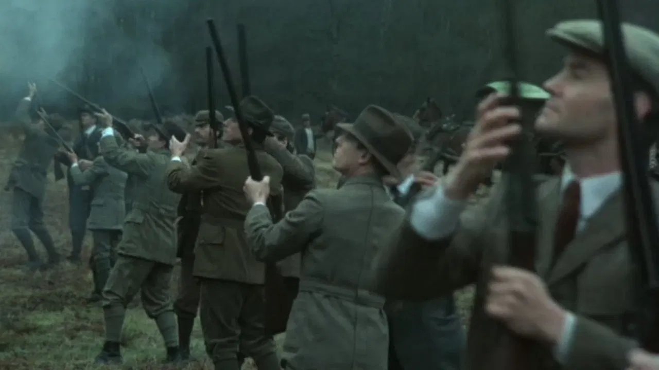 The Shooting Party backdrop