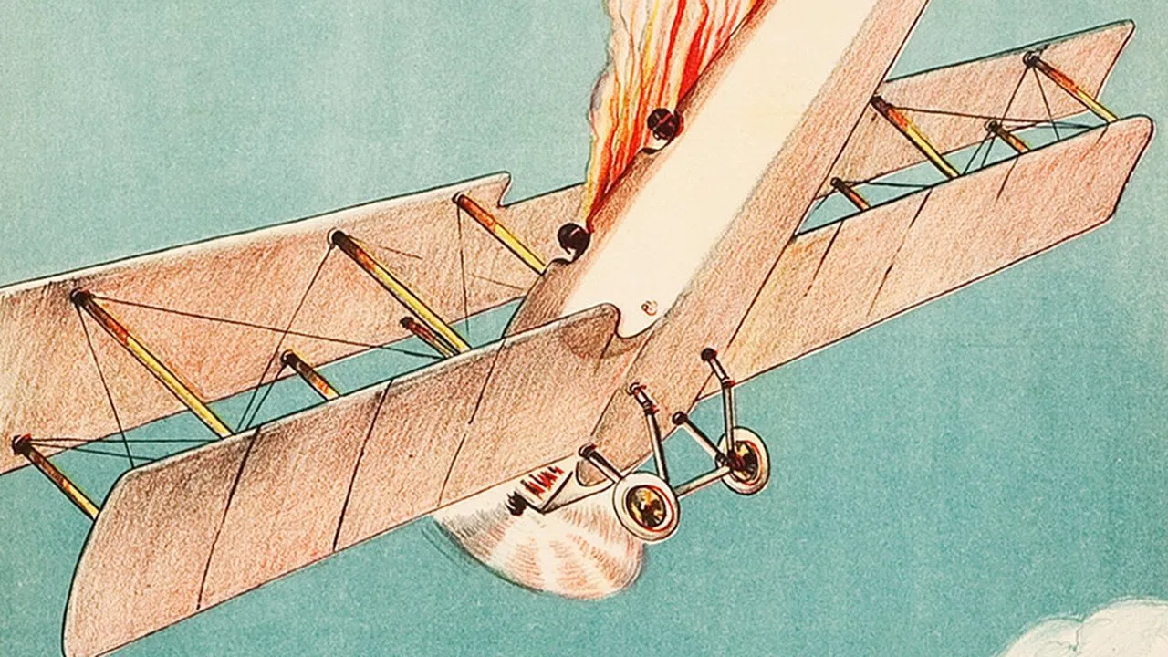 The Air Mail Pilot backdrop