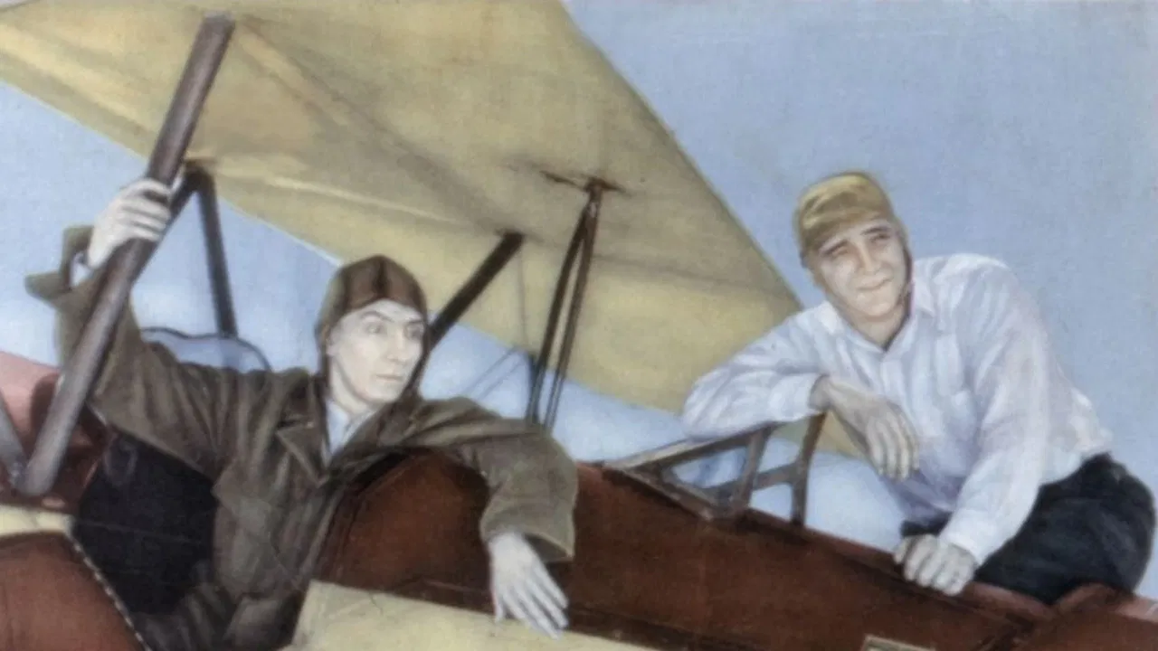 The Fighting Pilot backdrop