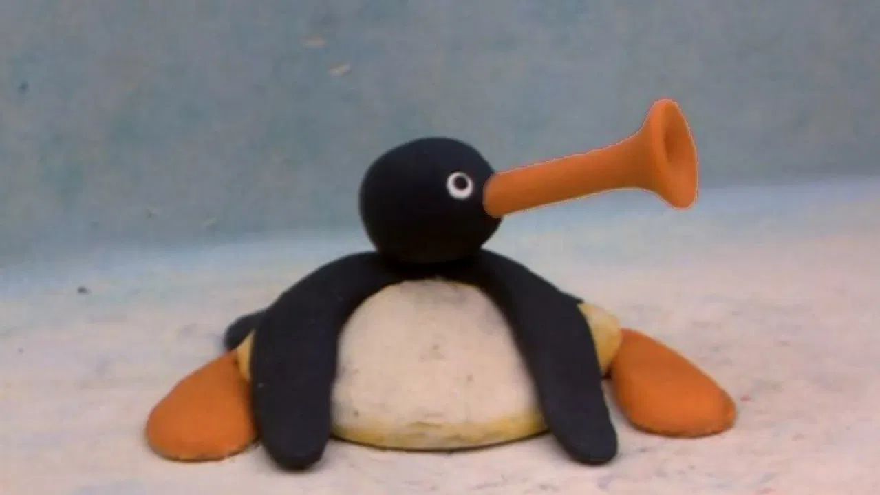 Pingu: Meet Pingu backdrop