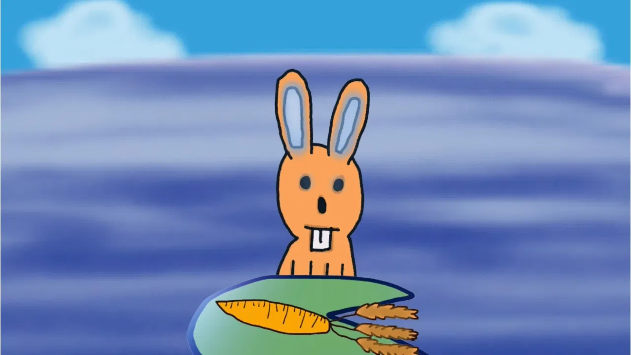 A nyúl és a répa backdrop