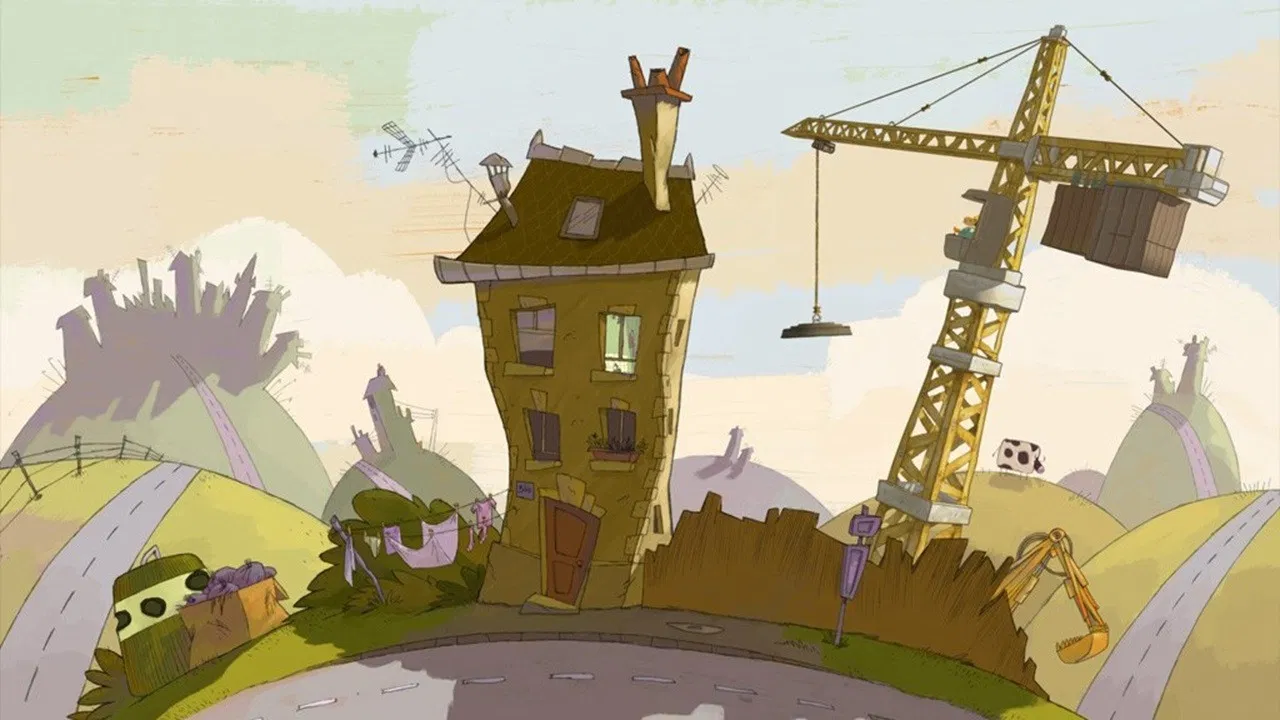 The Building backdrop