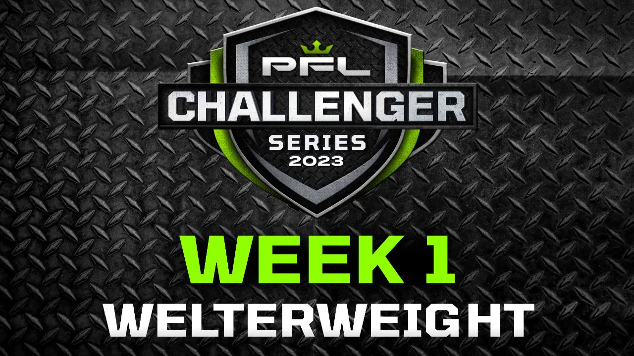 PFL 2023 Challenger Series: Week 1/Welterweights - Barbosa vs. Babulaidze backdrop