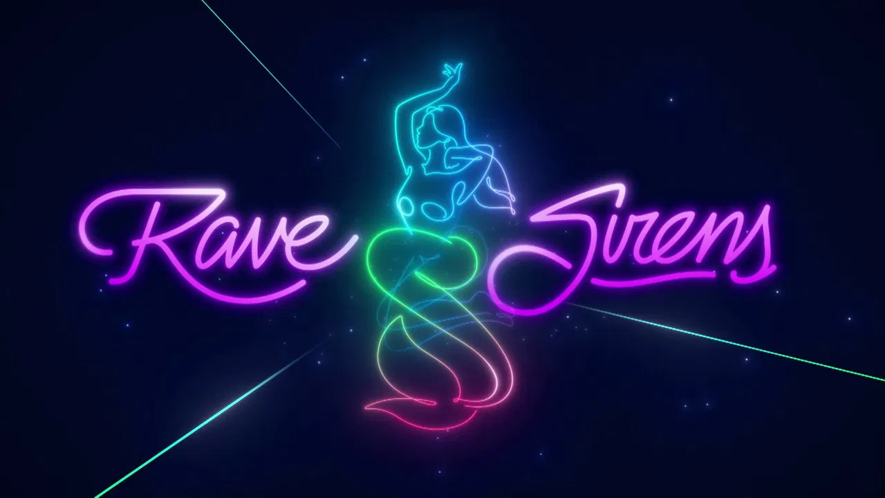 Rave Sirens backdrop