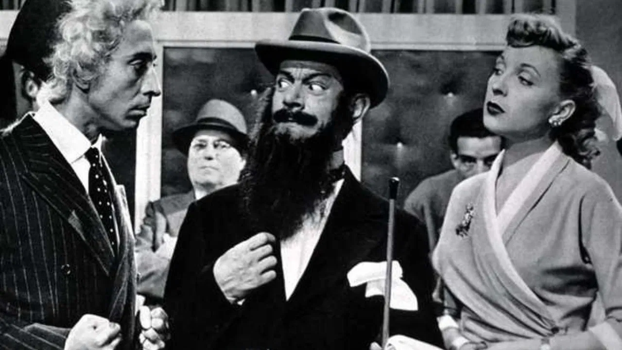 Il mago per forza backdrop