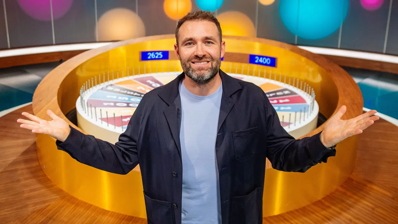 Lykkehjulet backdrop