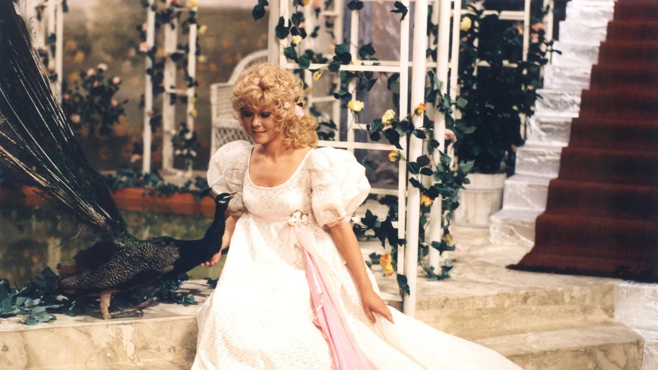 Paví král backdrop