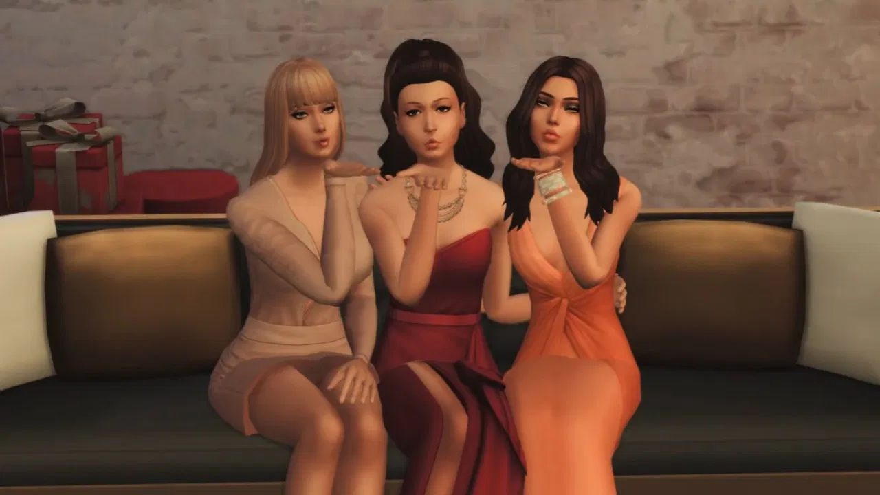 Girls in the House backdrop