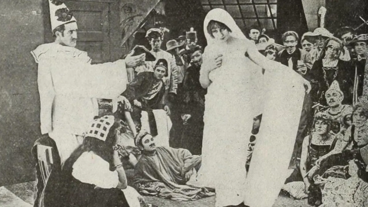 The Madonna of the Slums backdrop