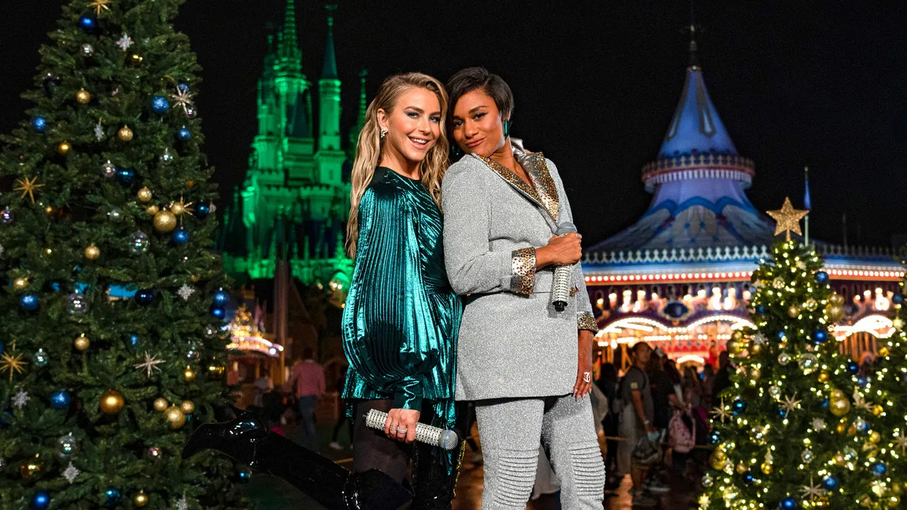 The Wonderful World of Disney: Magical Holiday Celebration backdrop