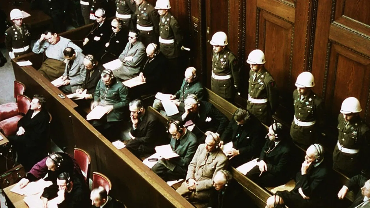 Nazis on Trial: Nuremberg in Colour backdrop