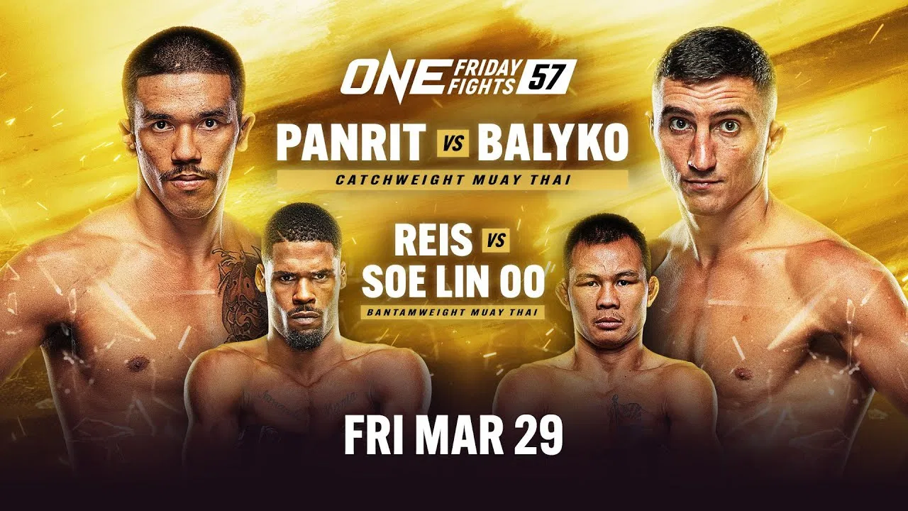 ONE Friday Fights 57: Panrit vs. Balyko backdrop