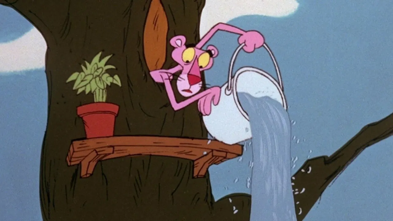 Pink Tuba-Dore backdrop