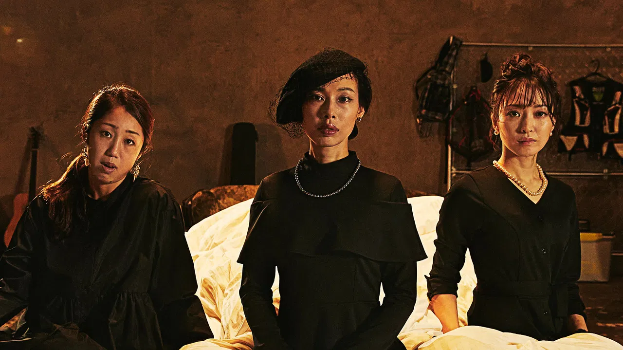 truth: 1 Night, 1 Room, 3 Baddest Bitches backdrop