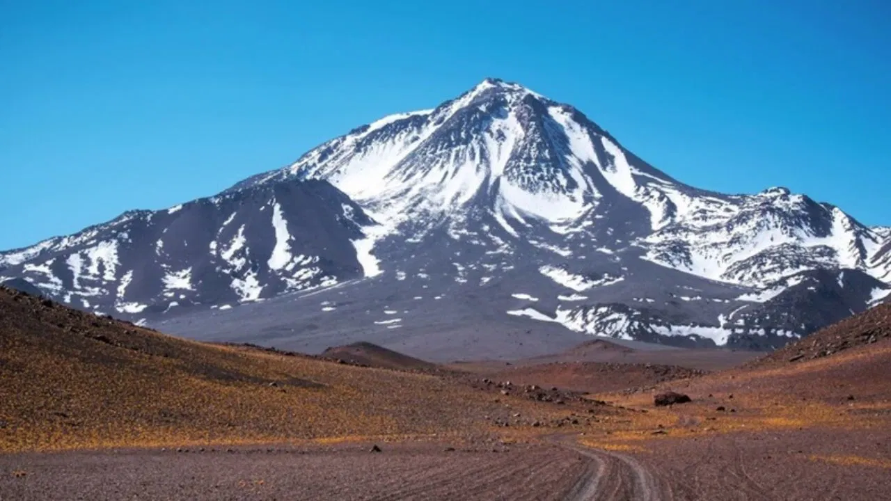 The Beloved Volcano backdrop