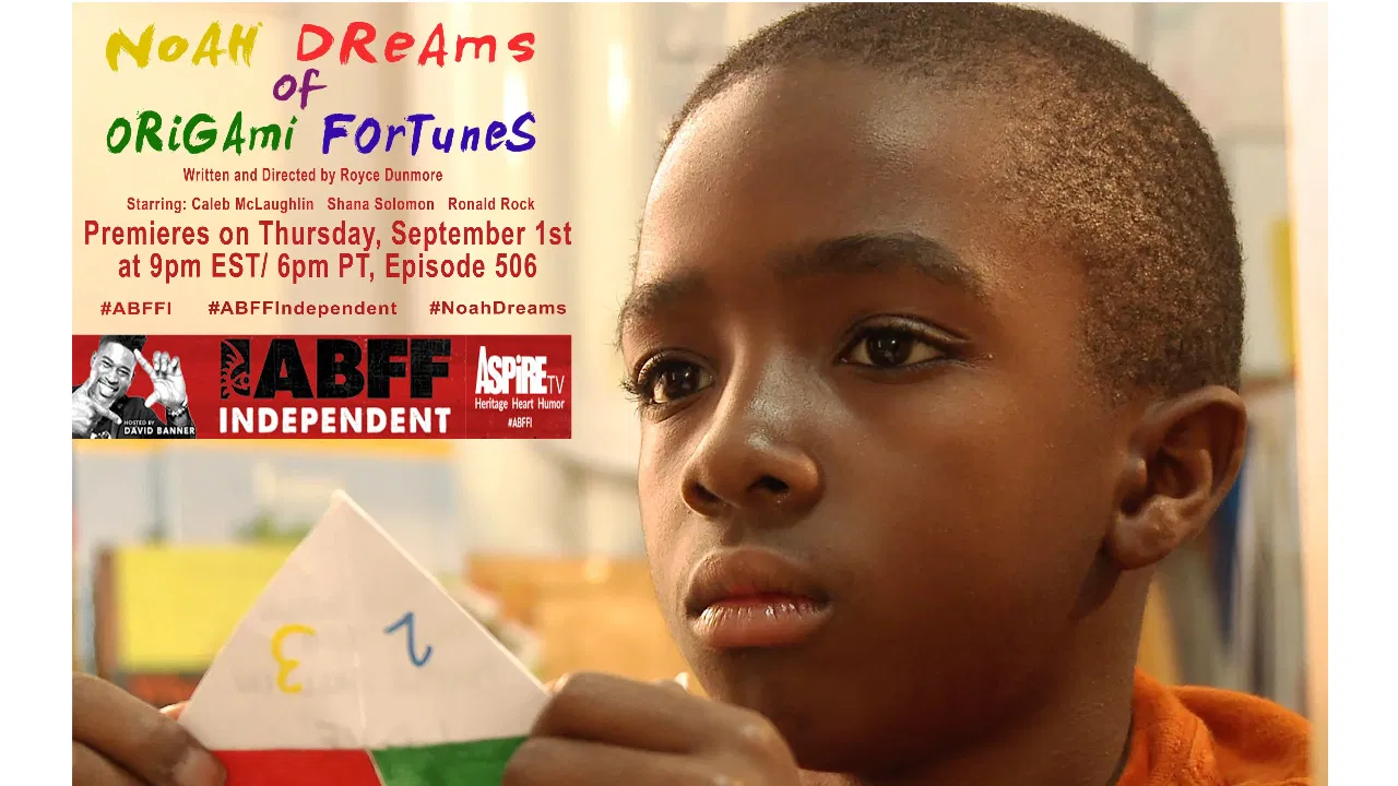 Noah Dreams of Origami Fortunes backdrop