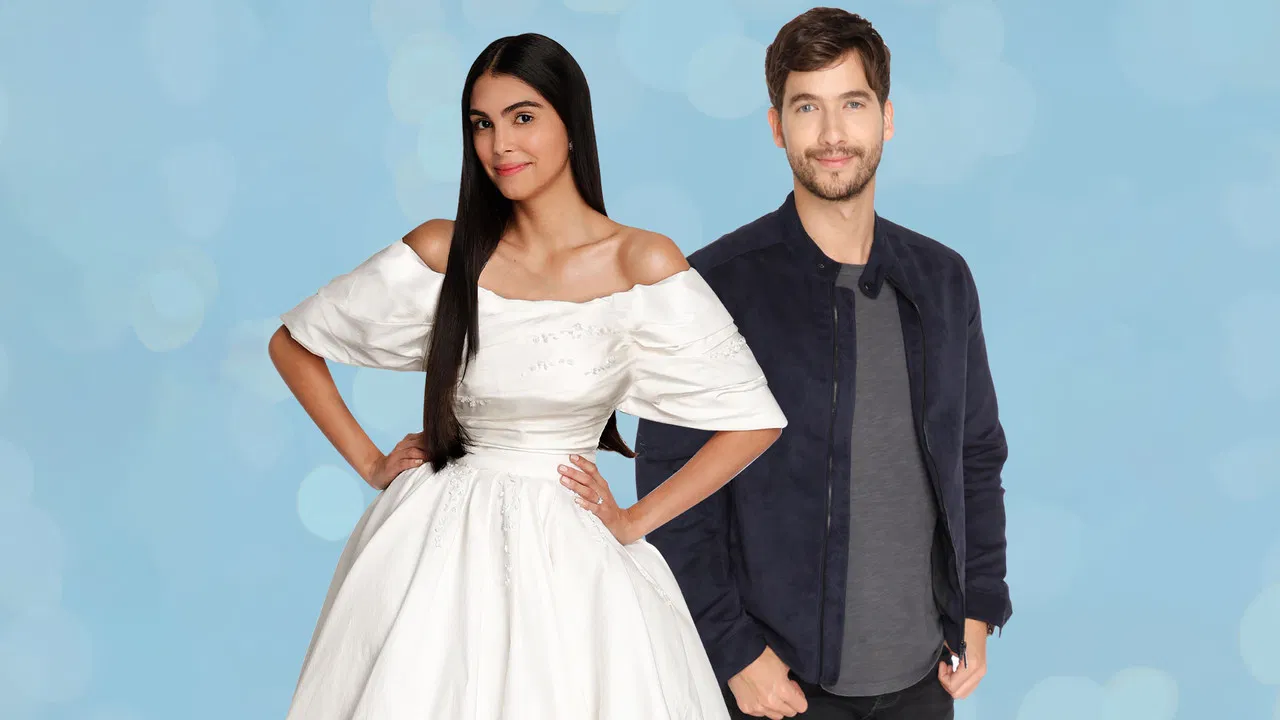 Something Blue backdrop