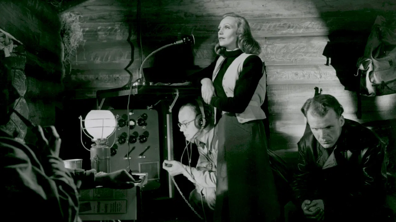 There's a Fire Burning backdrop