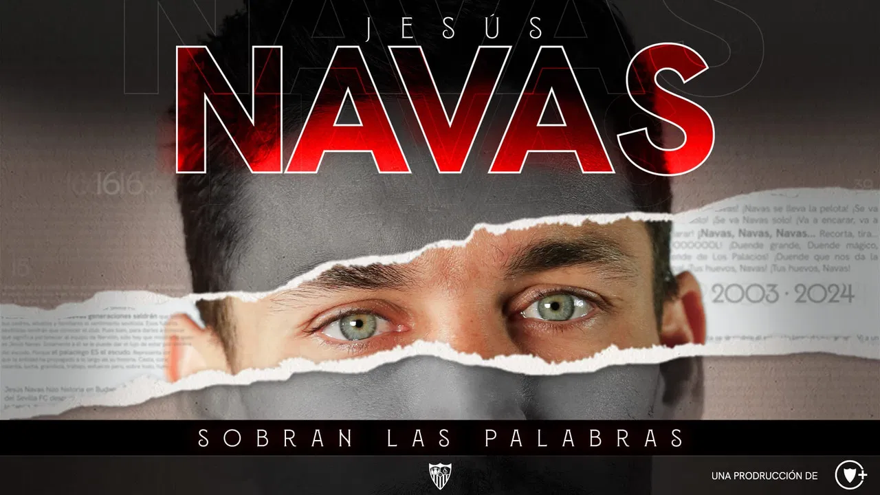 Jesús Navas, sobran las palabras backdrop