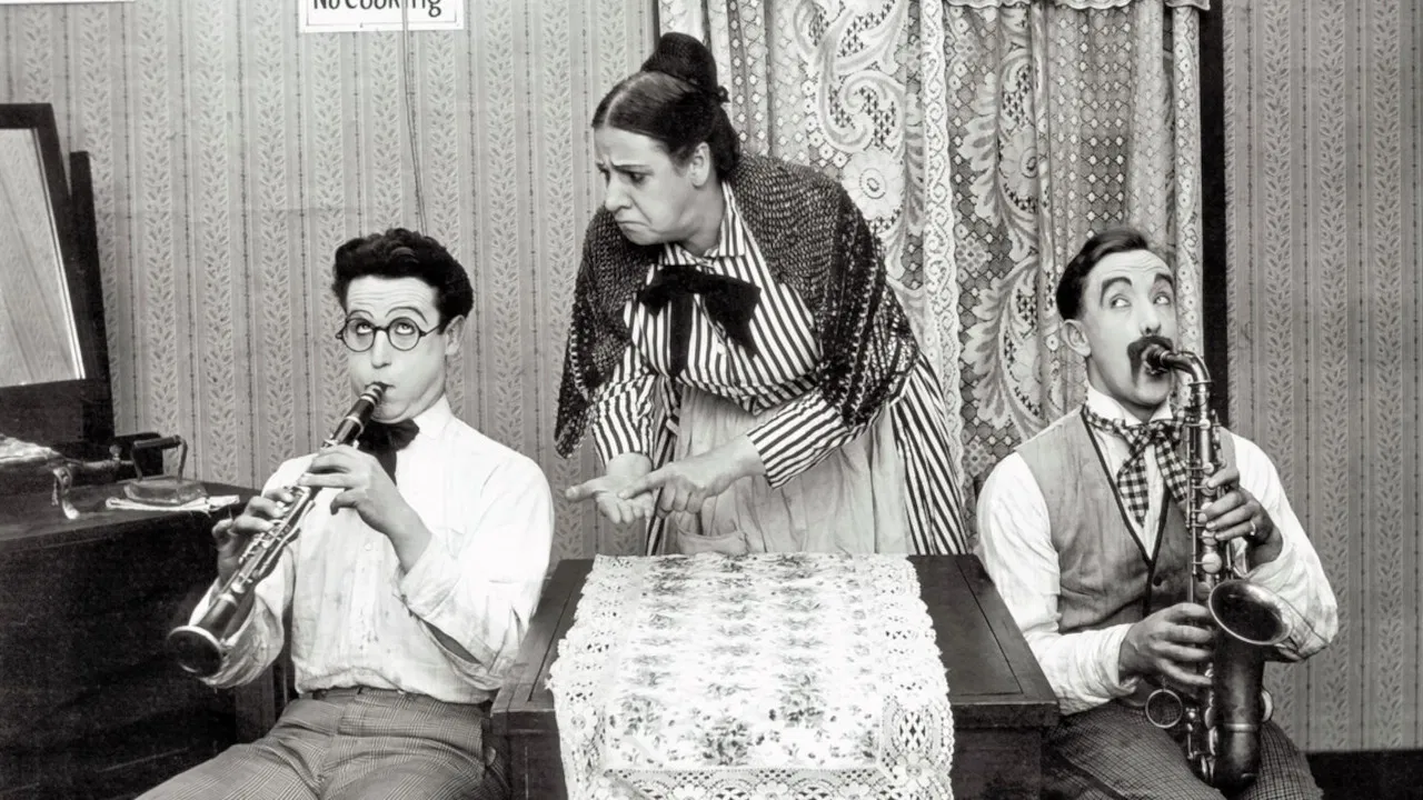 Two Scrambled backdrop