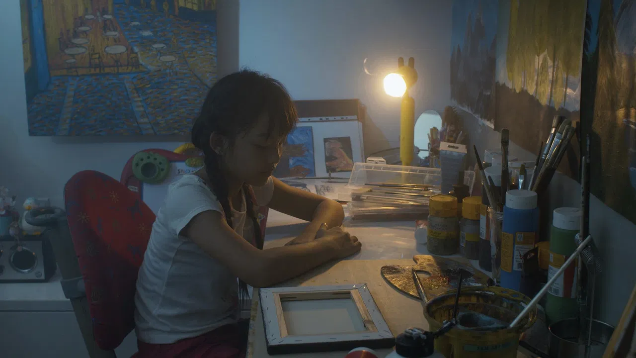 Girl and the Demons backdrop