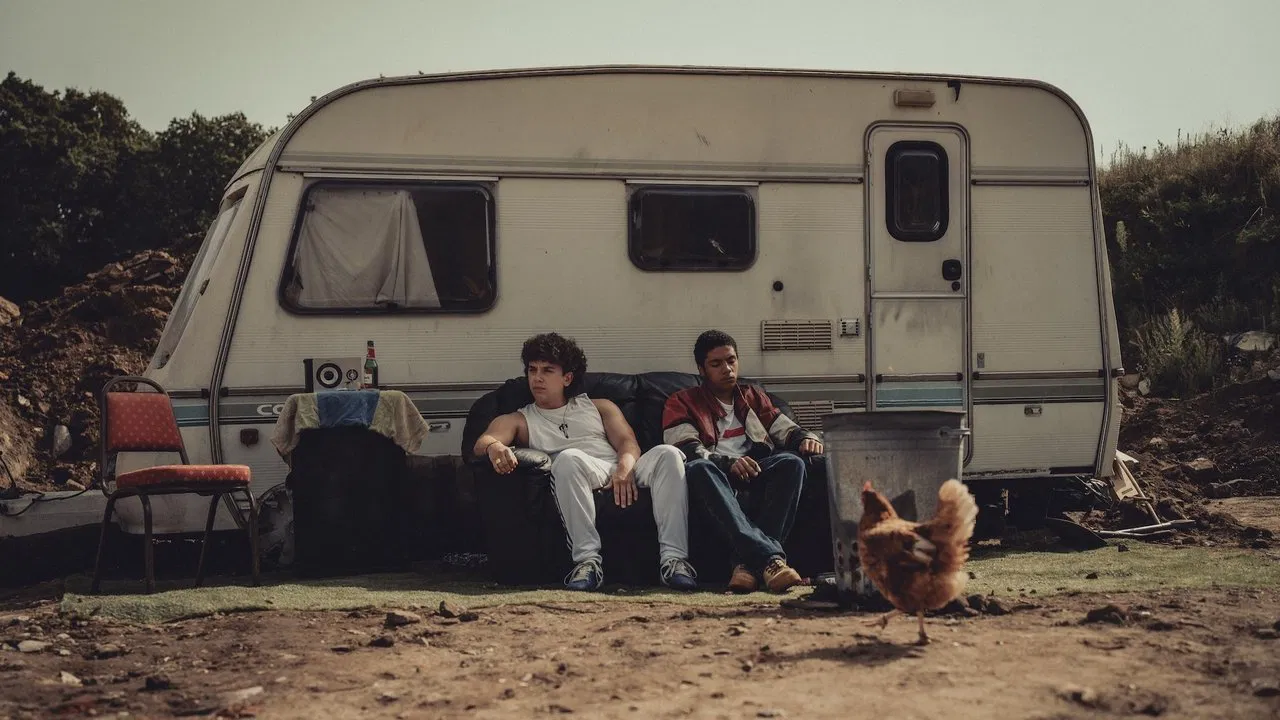 Chicken Town backdrop