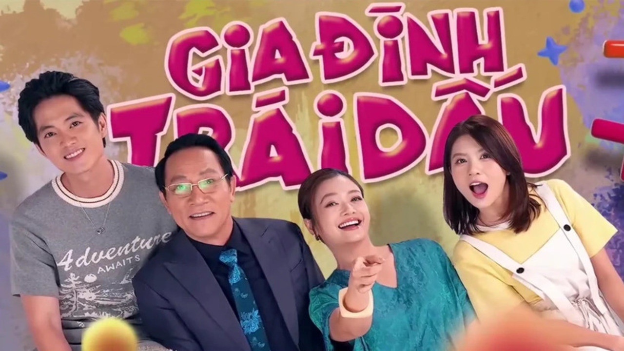 Gia đình trái dấu backdrop