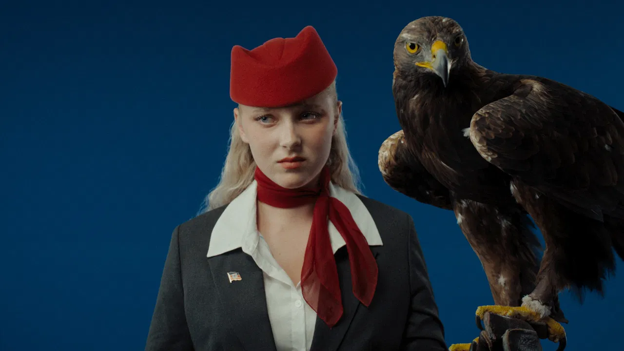 Out of the Blue backdrop