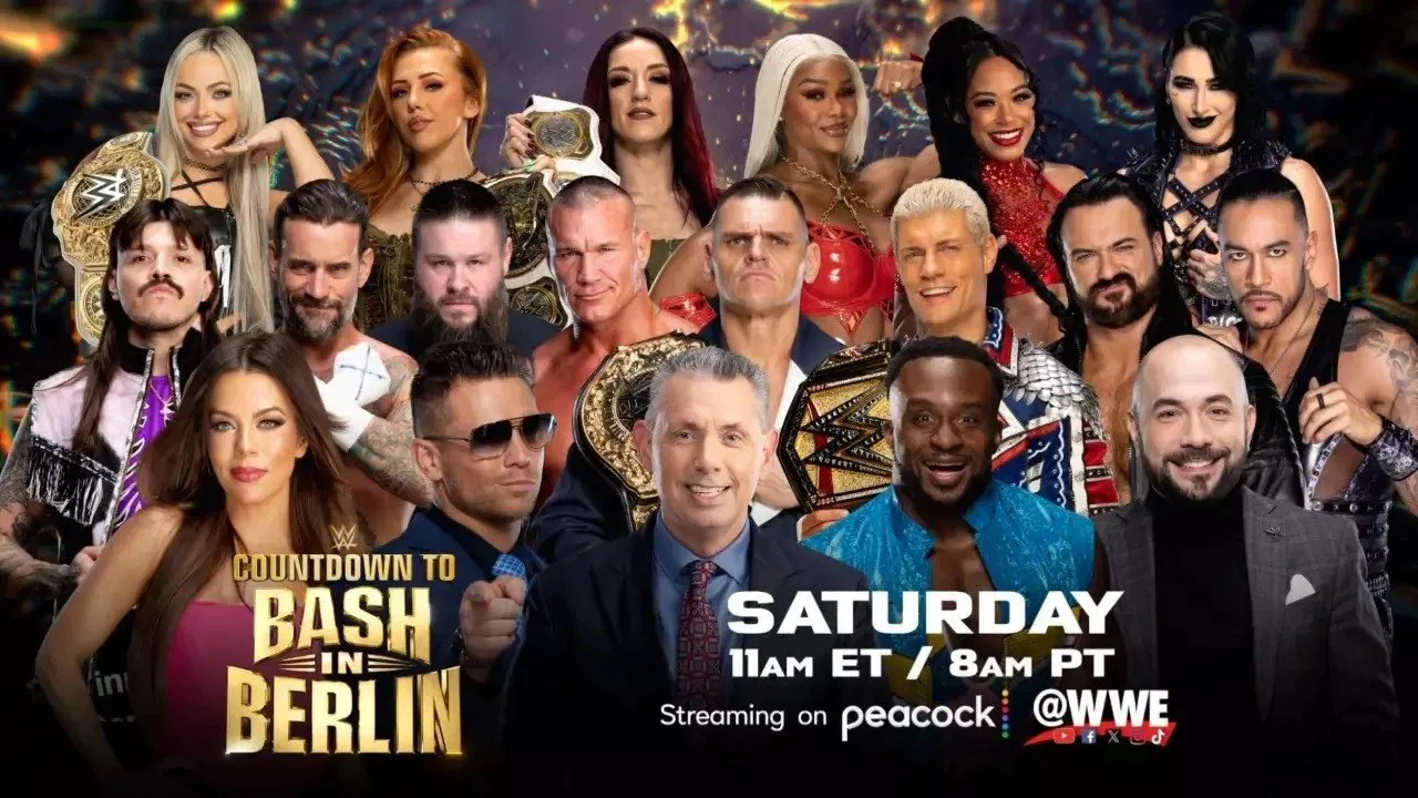 Countdown to WWE Bash in Berlin backdrop