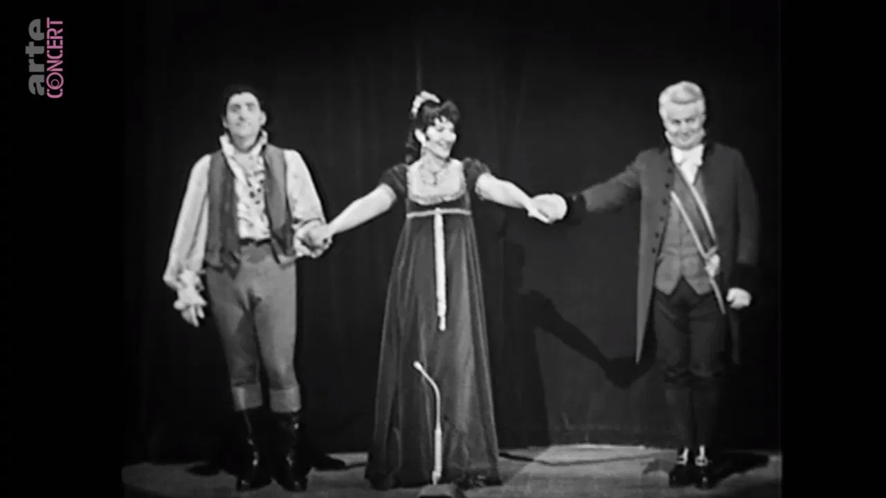 Maria Callas Sings Tosca, Act II backdrop