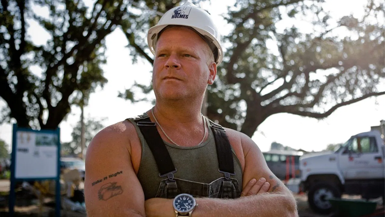 Holmes in New Orleans backdrop