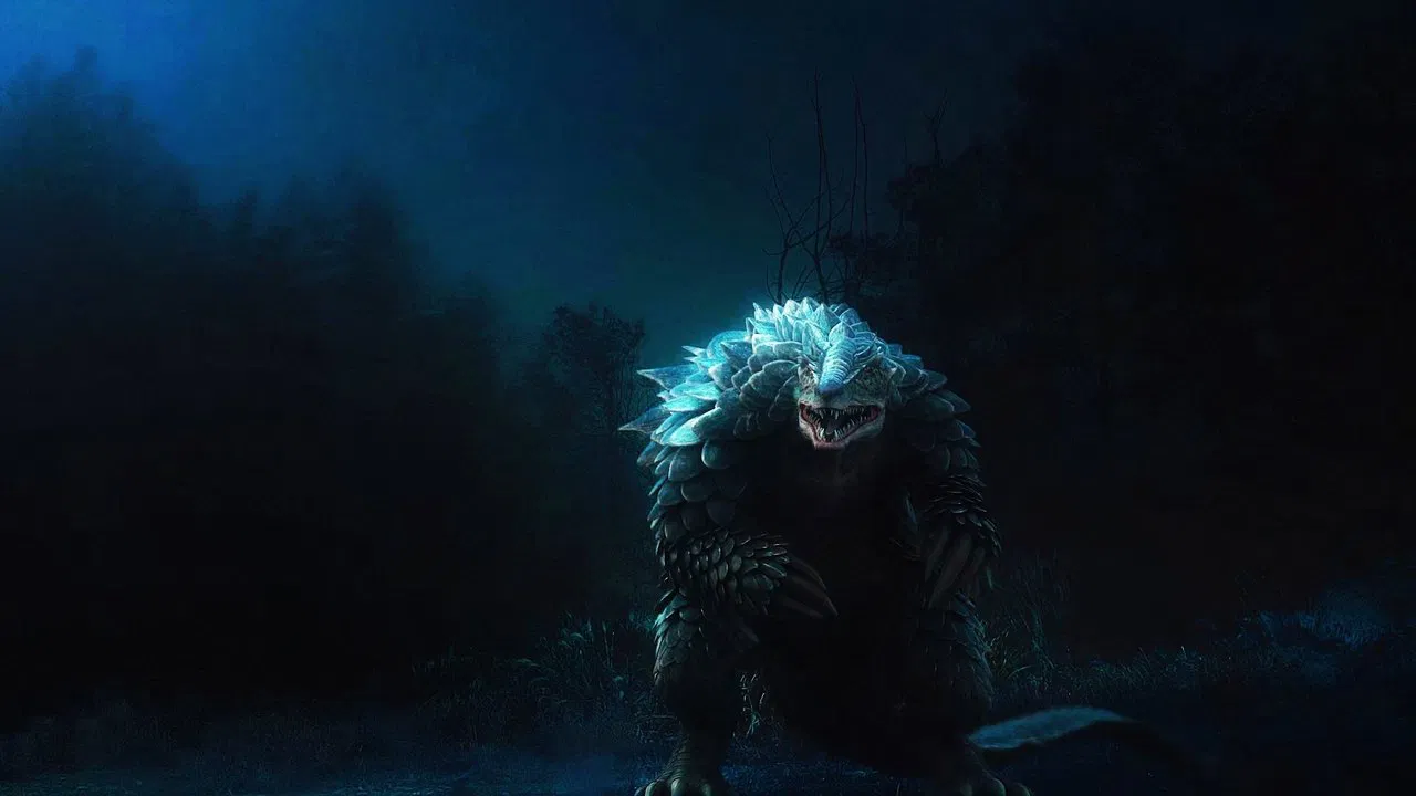 The Monster Is Coming backdrop