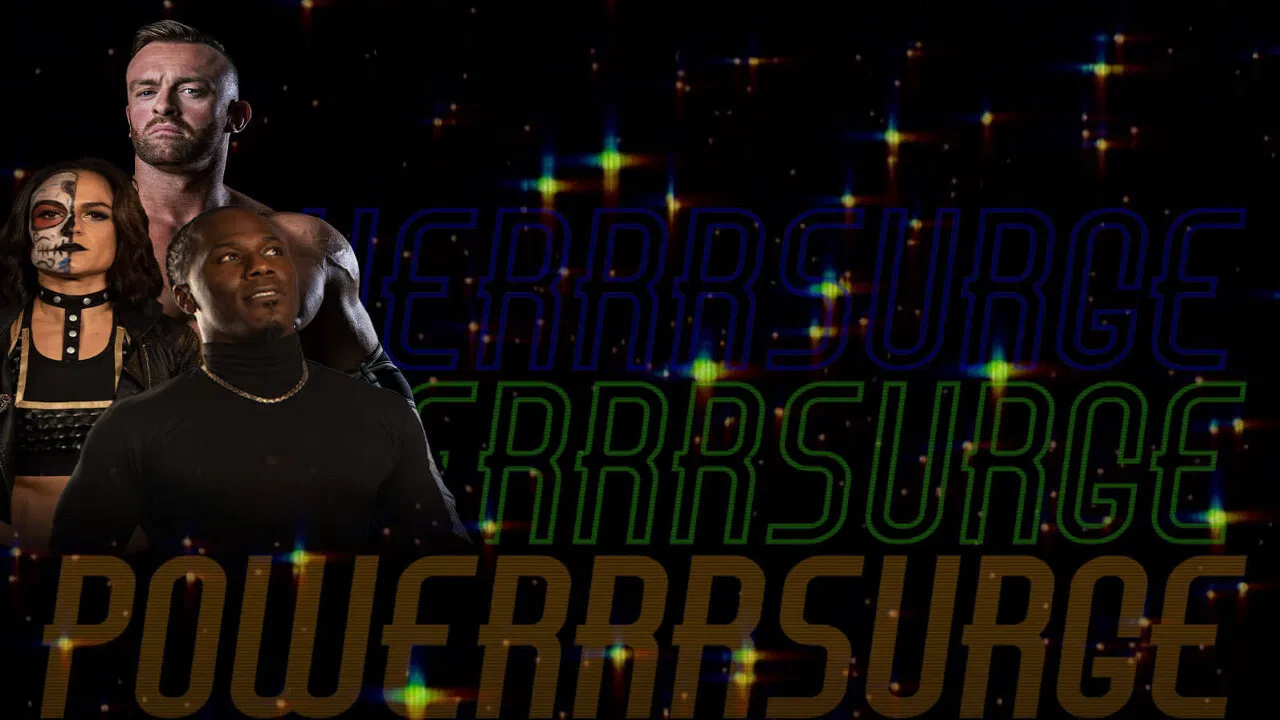 NWA Powerrr Surge backdrop
