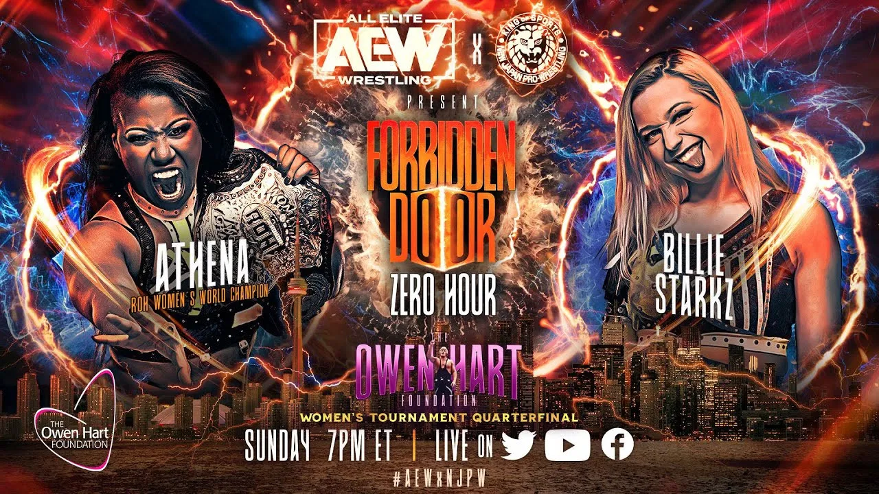 AEW x NJPW Present Forbidden Door 2023: Zero Hour backdrop