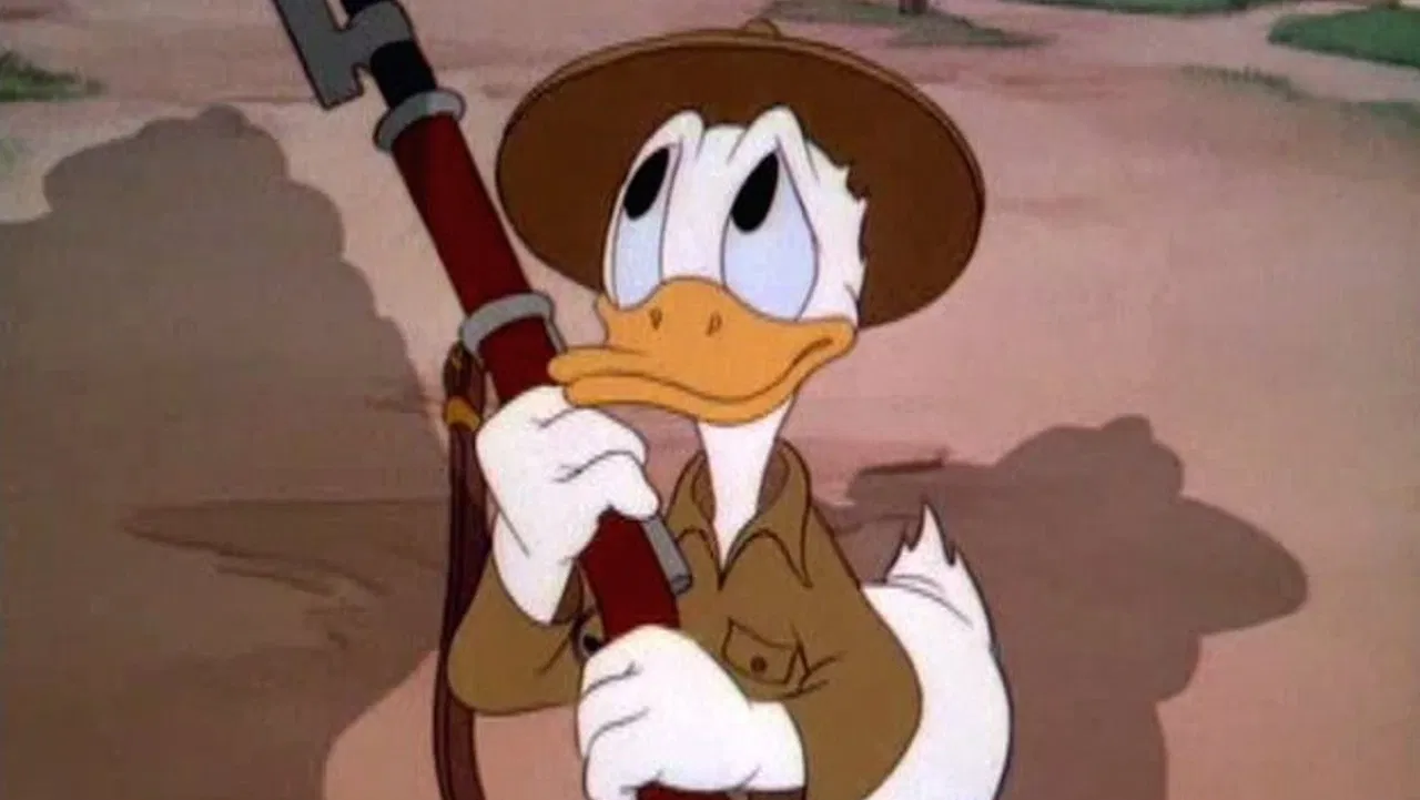 Donald Gets Drafted backdrop