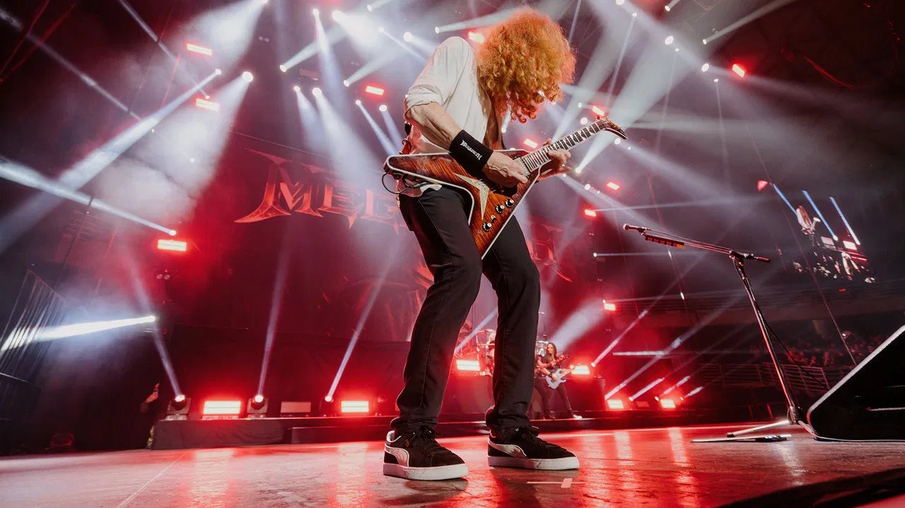 Megadeth: Behind the Mask backdrop