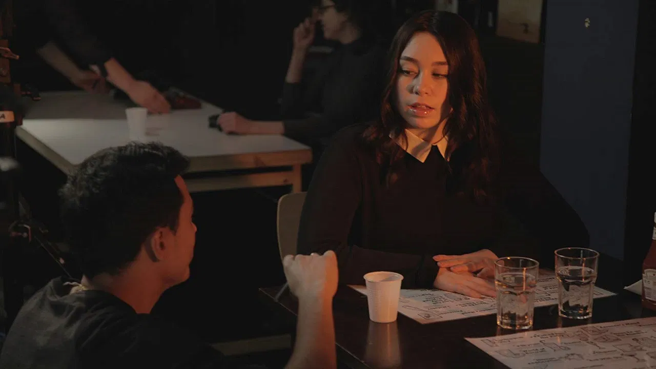 Deadly Dinner Date backdrop