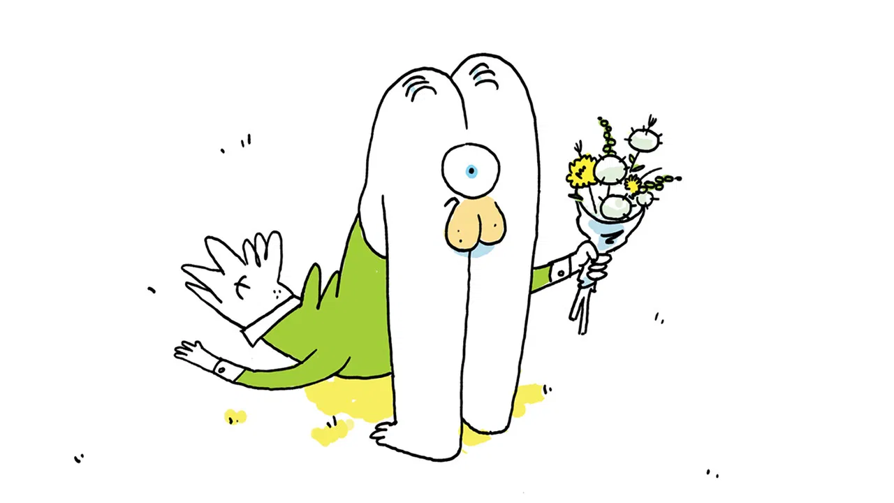 Monsieur Flap backdrop