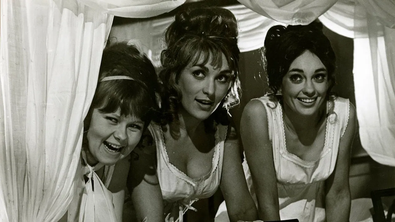 Tre små piger backdrop